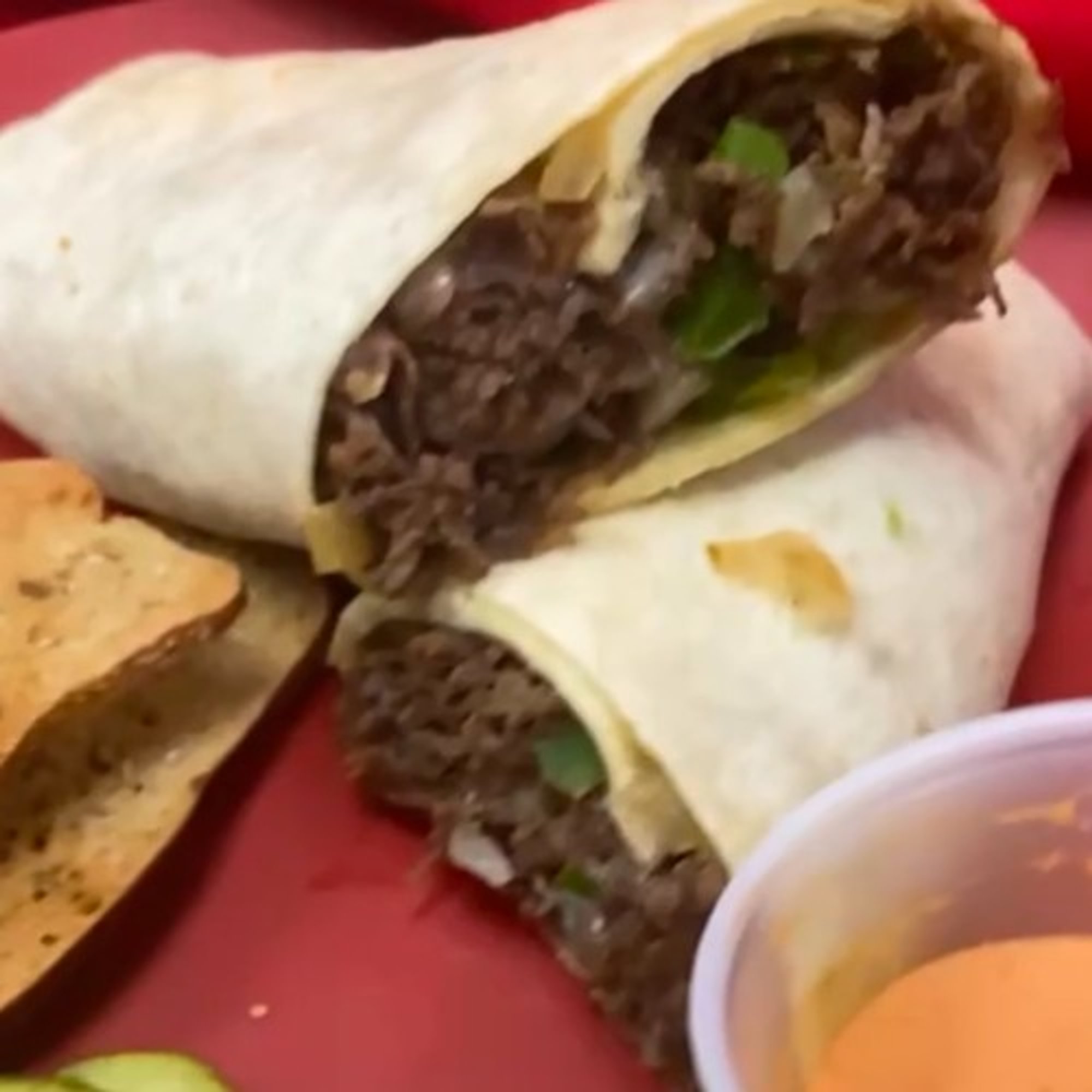 Cheese Steak Wrap