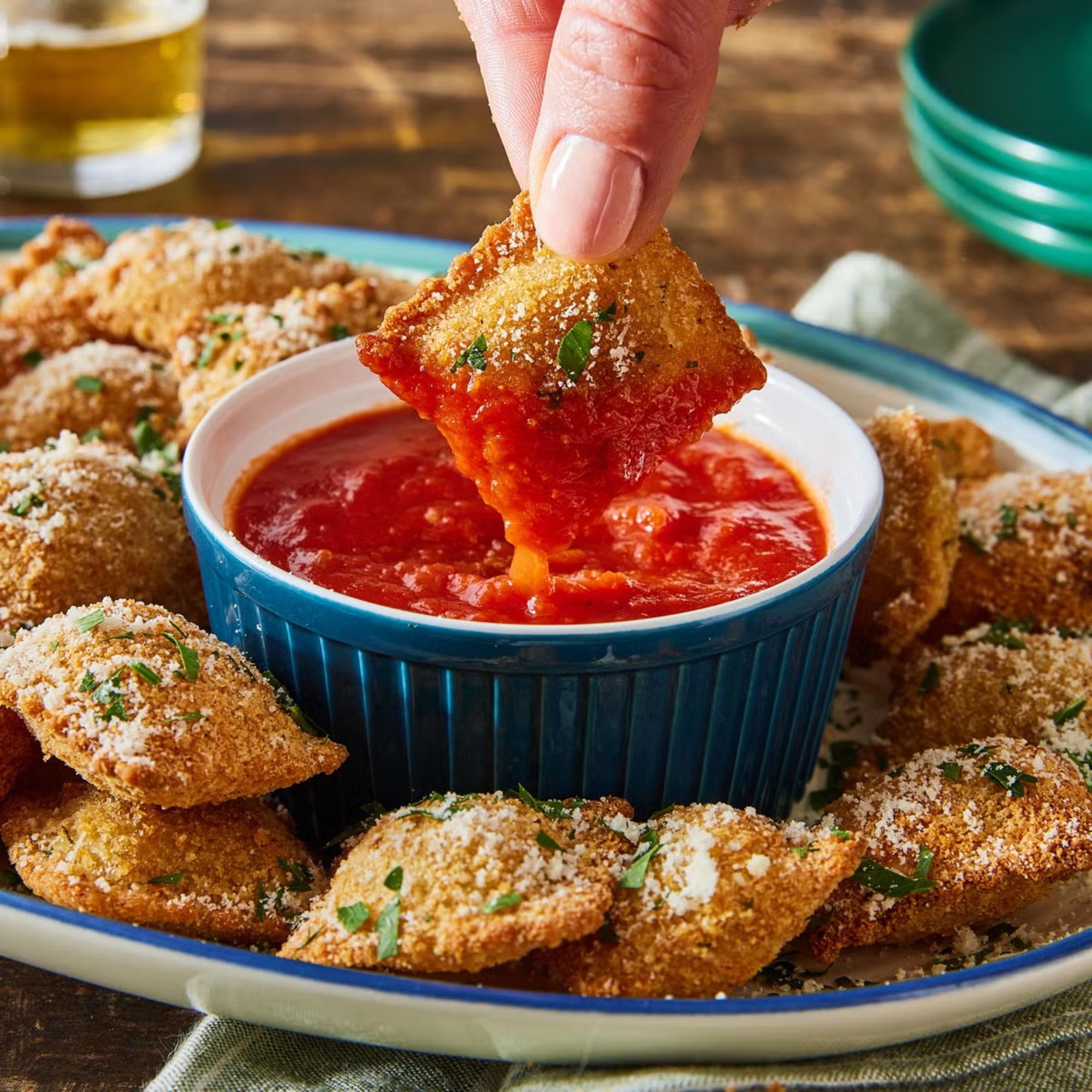 Breaded Cheese Ravioli