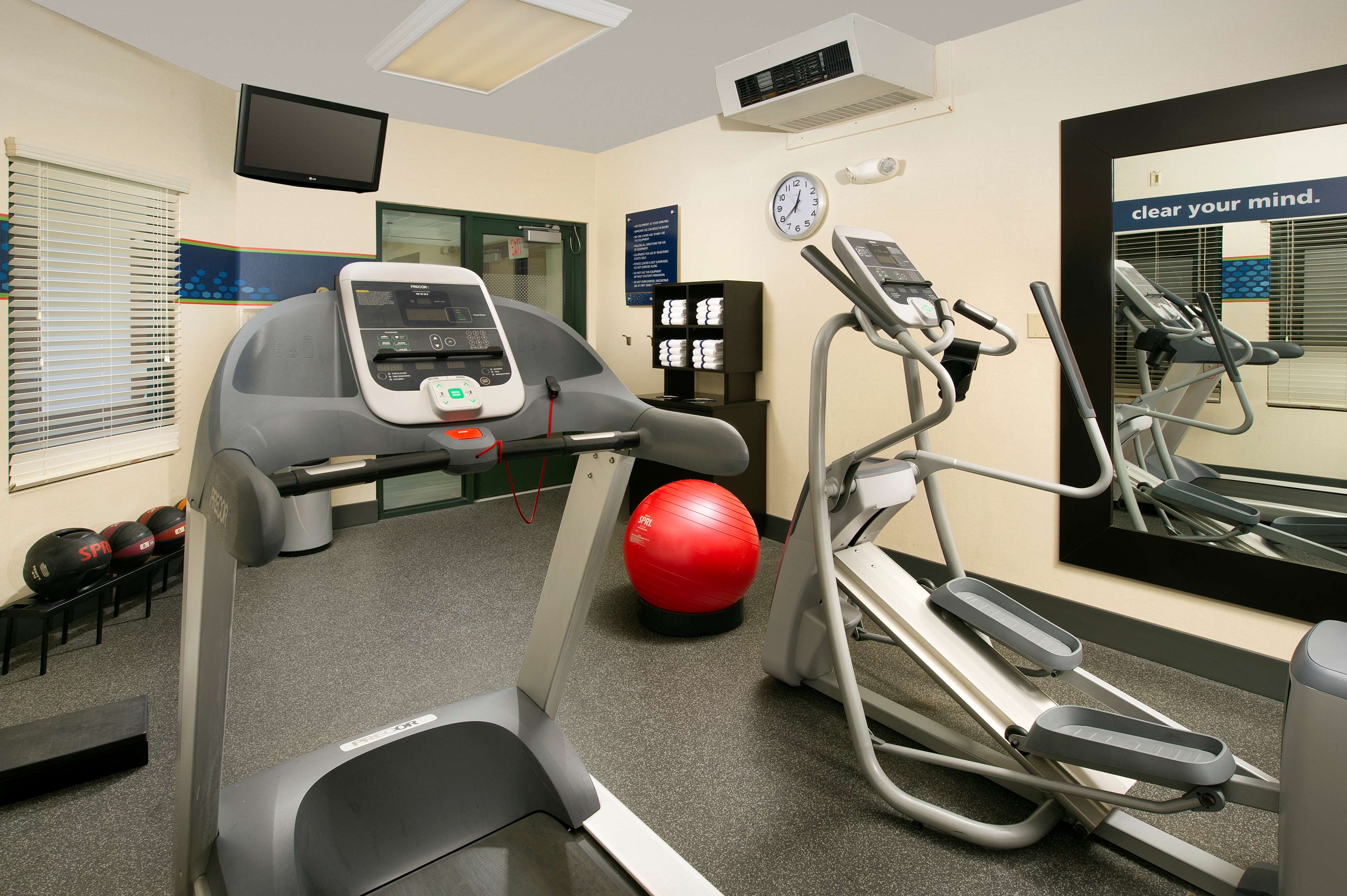 Health club  fitness center  gym