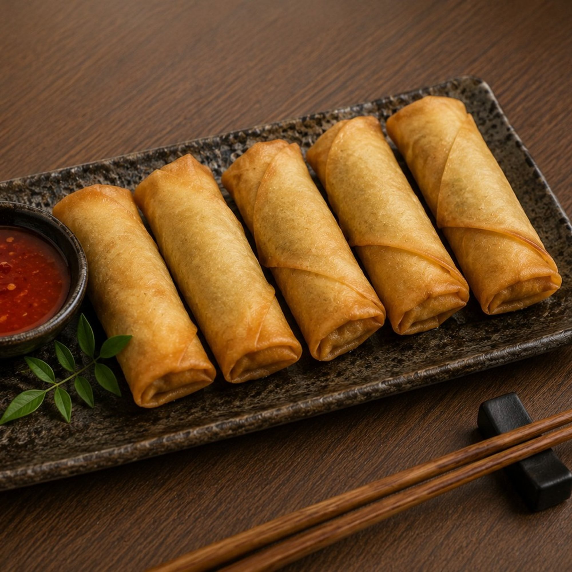 Vegetarian Crispy Rolls