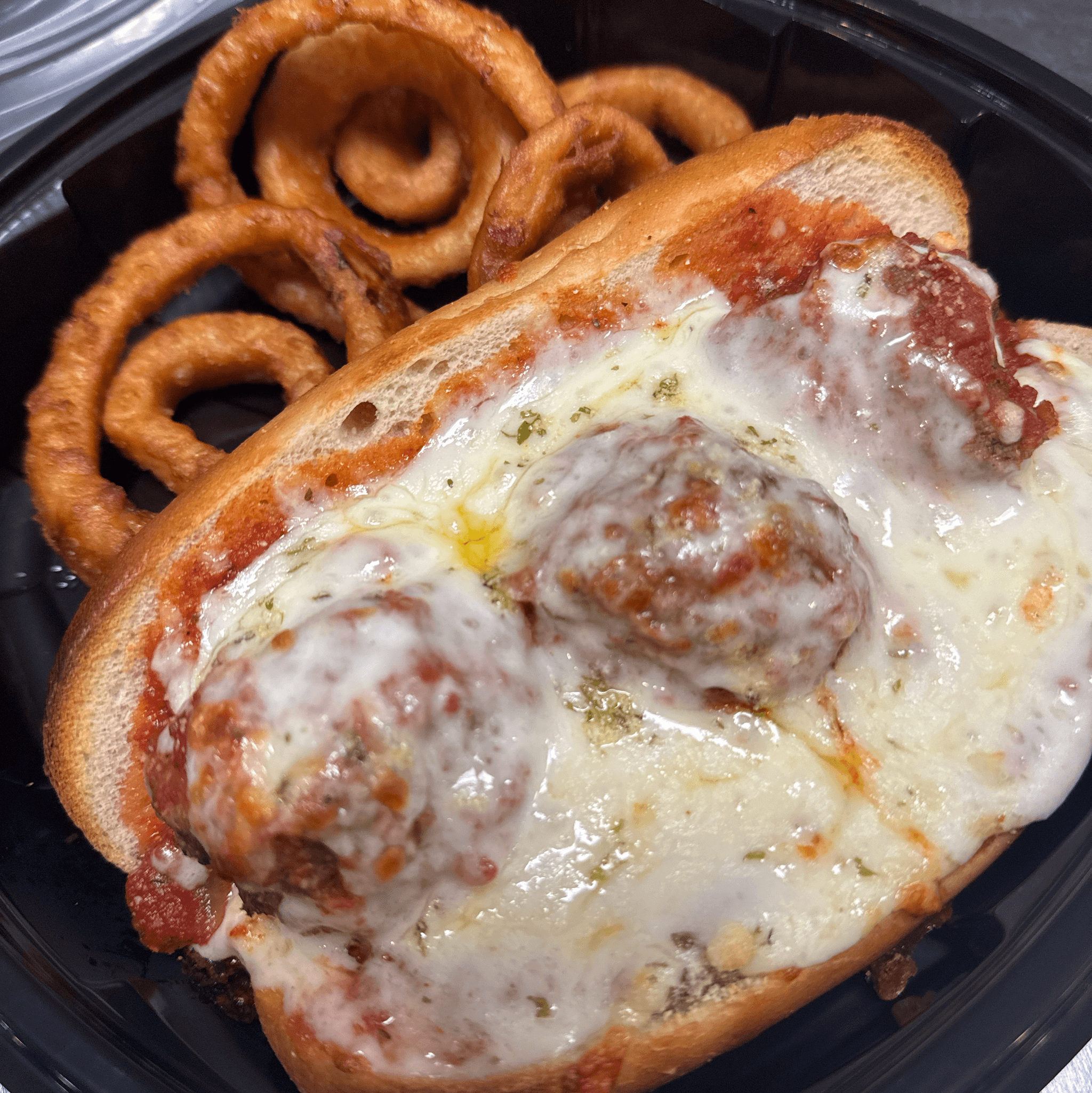 Homemade Meatball Sandwich