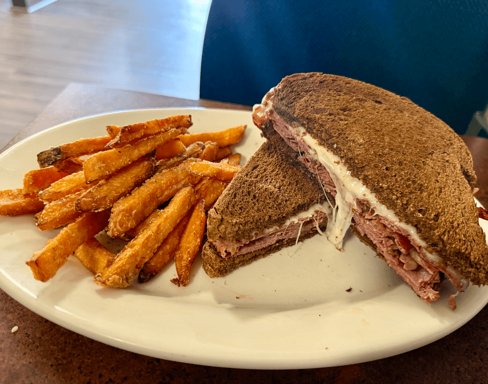 Corned Beef & Swiss Sandwich