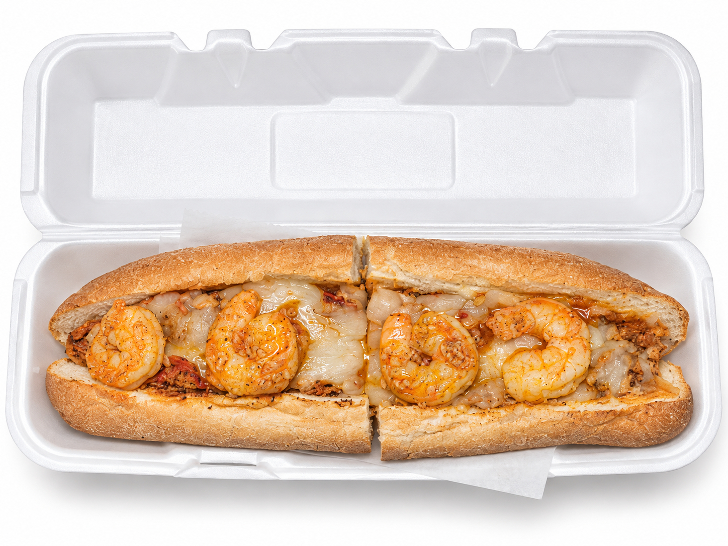 Shrimp & Salmon Cheesesteak