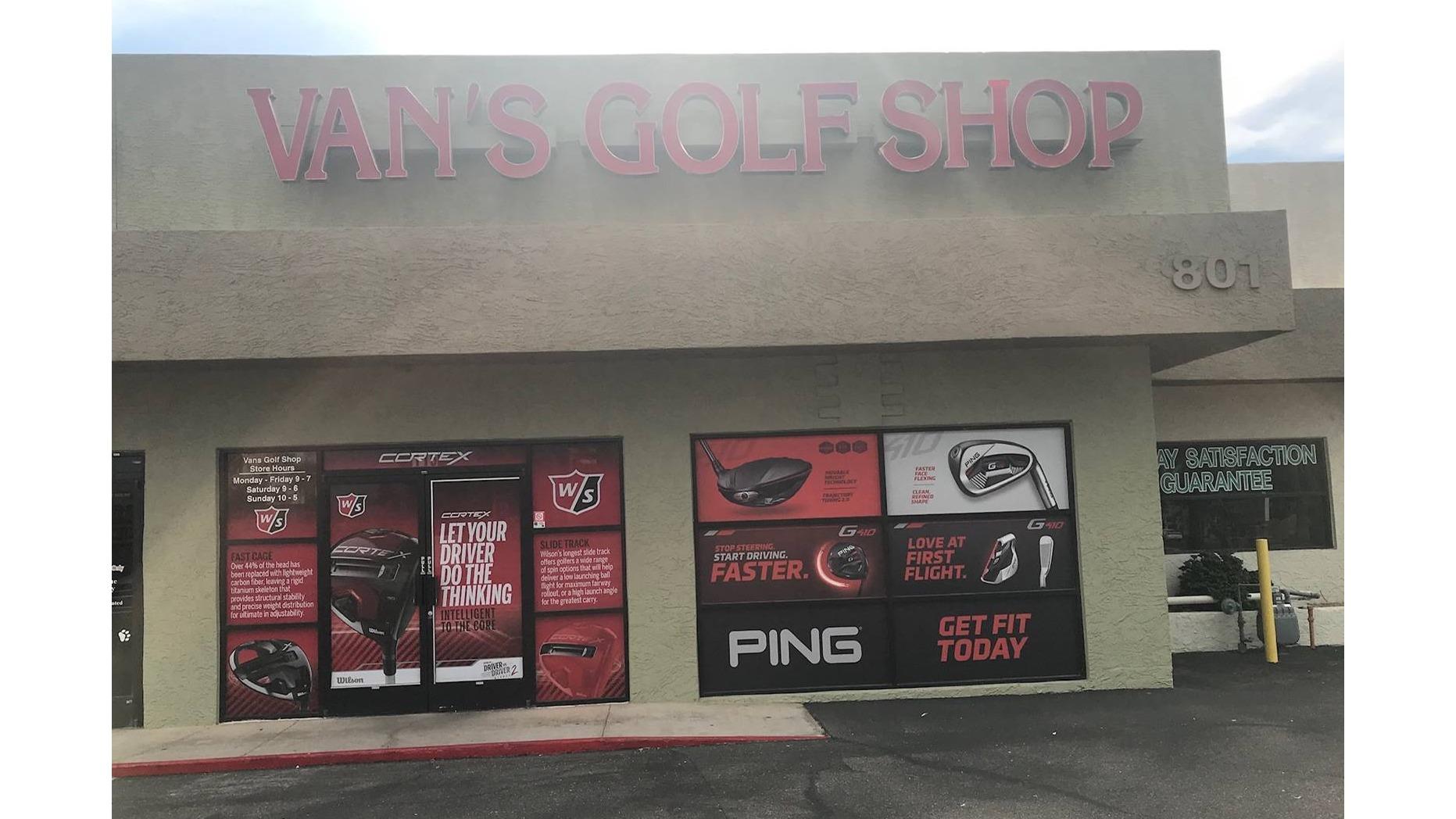 Van's clearance golf shop