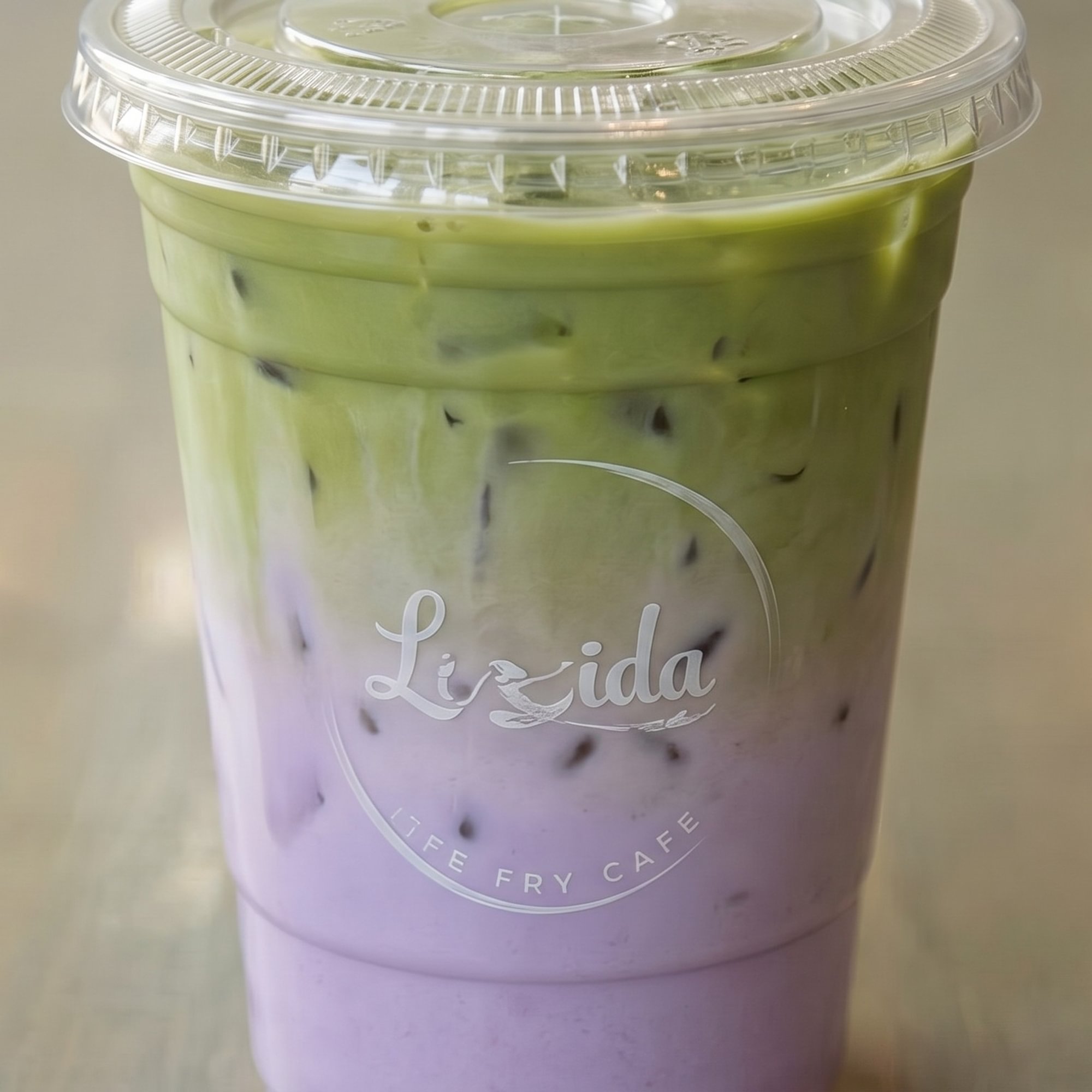 Ube Matcha Latte
