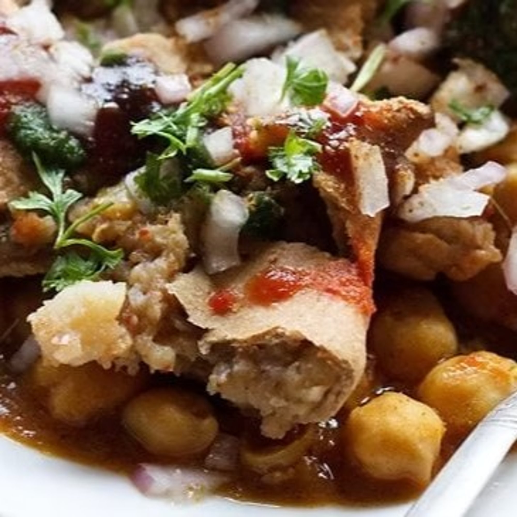 Samosa Chaat (2)