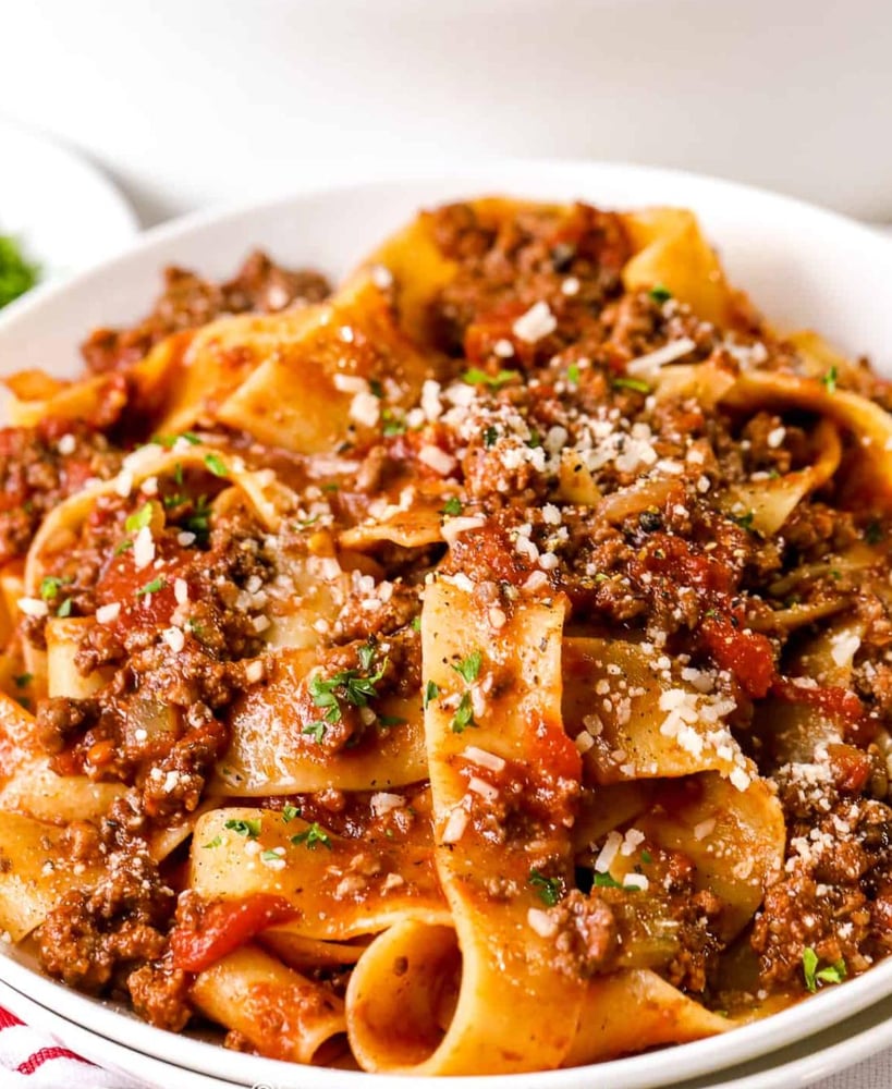 Pasta With Bolognese
