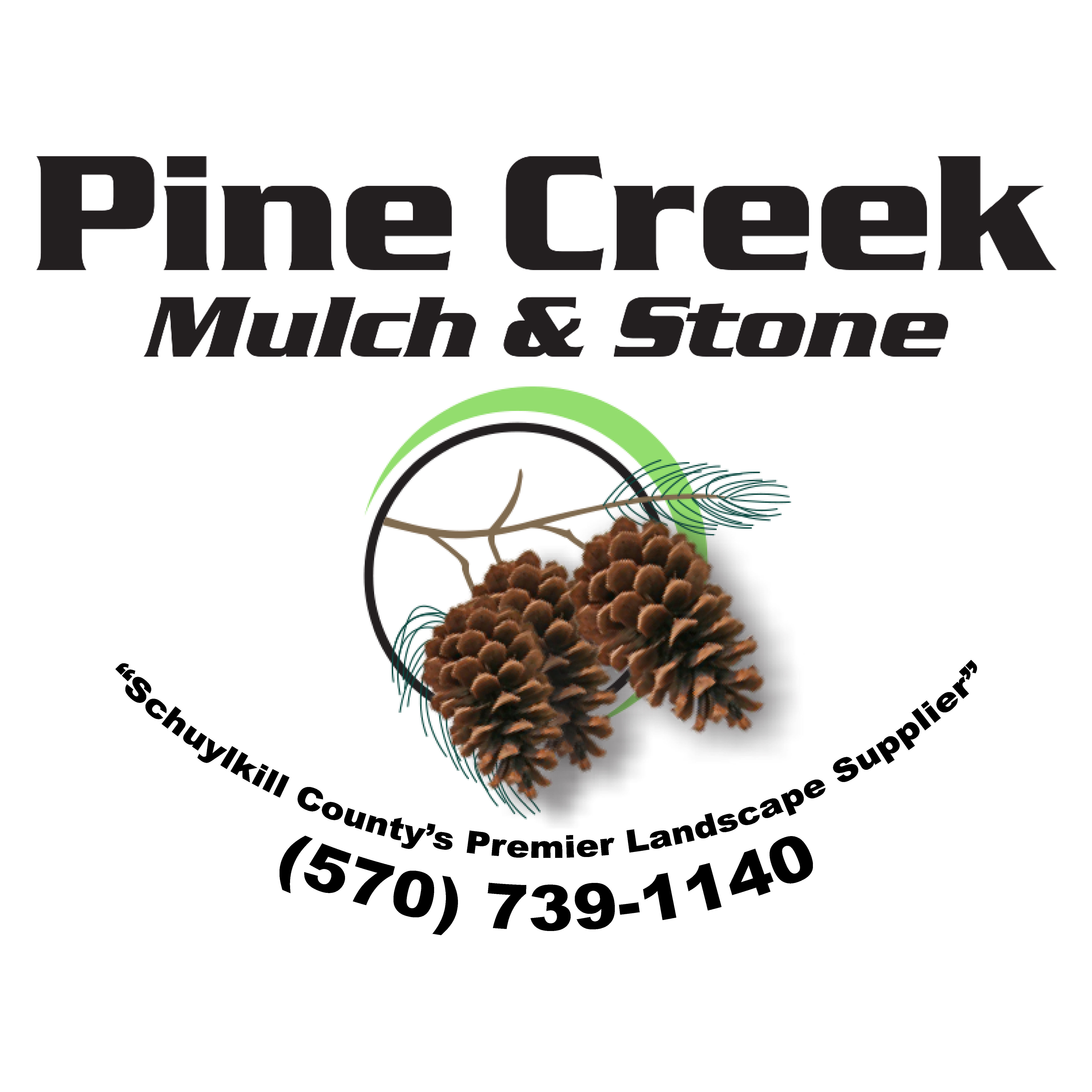 Pine Creek Mulch &amp; Stone Logo