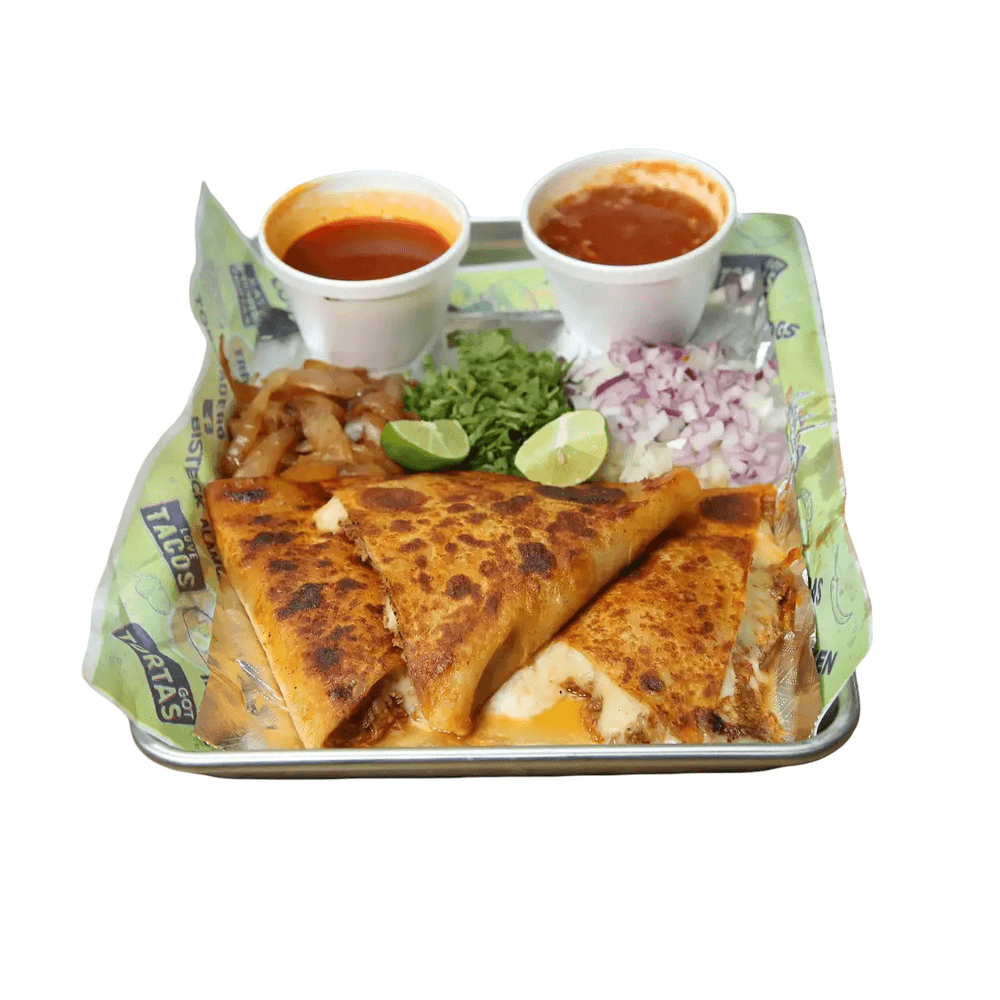 6 Quesabirria Corn Tacos
