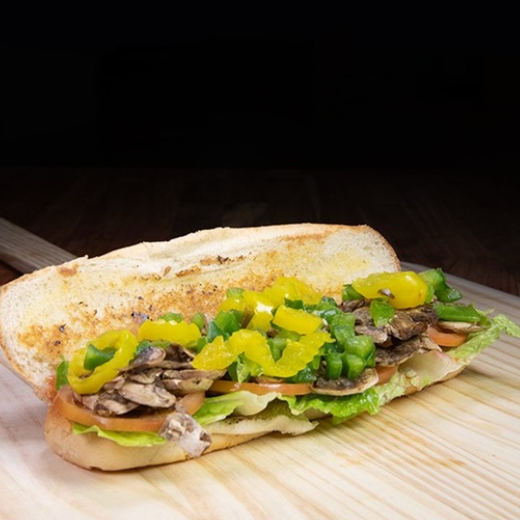 AC/DC Veggie Sandwich