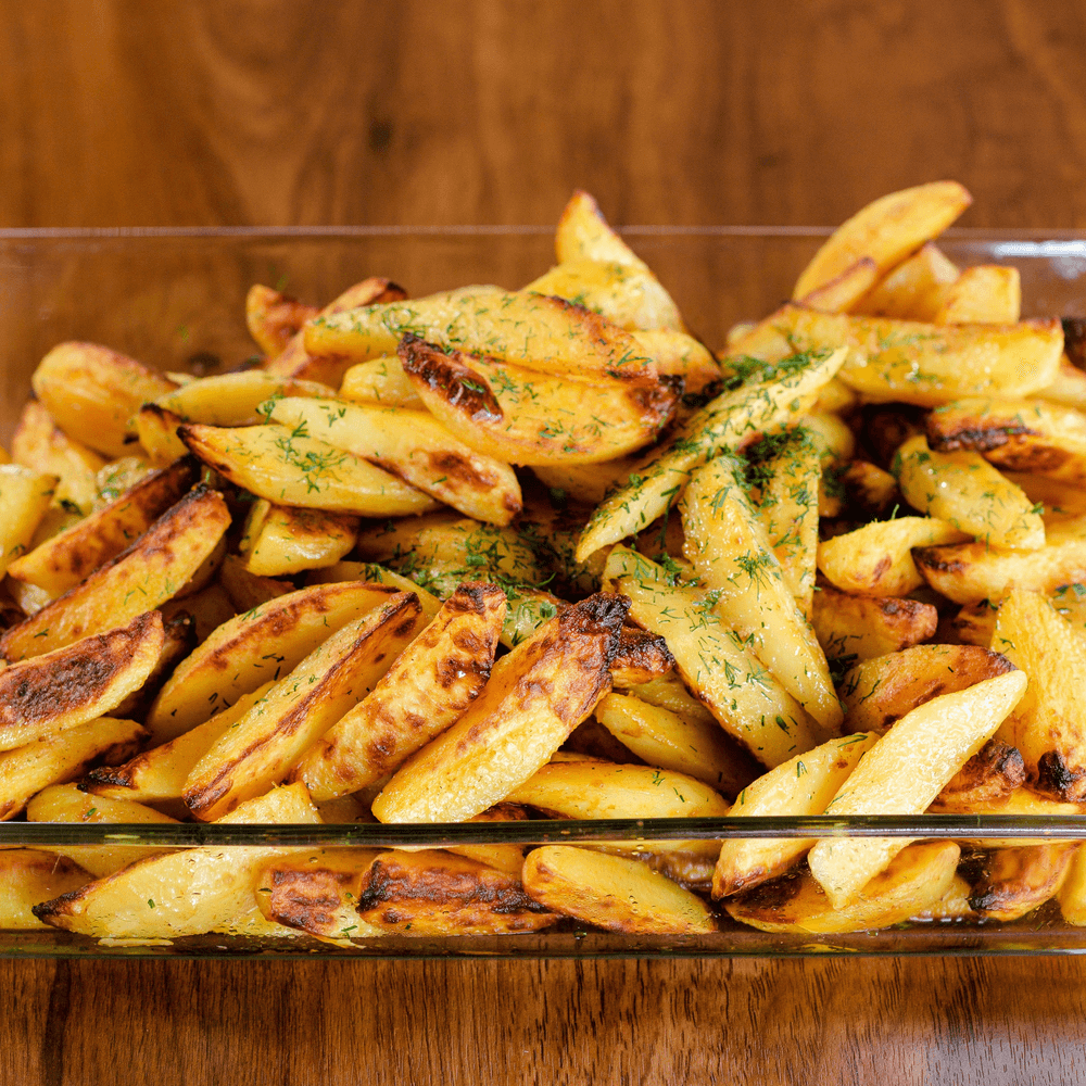 Broasted Potatoes