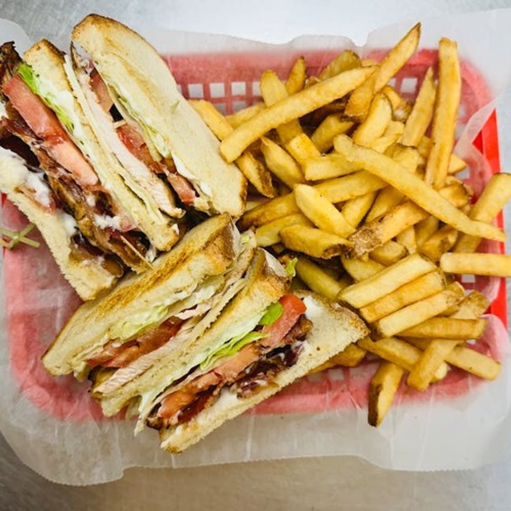 Grilled Chicken Club Sandwich