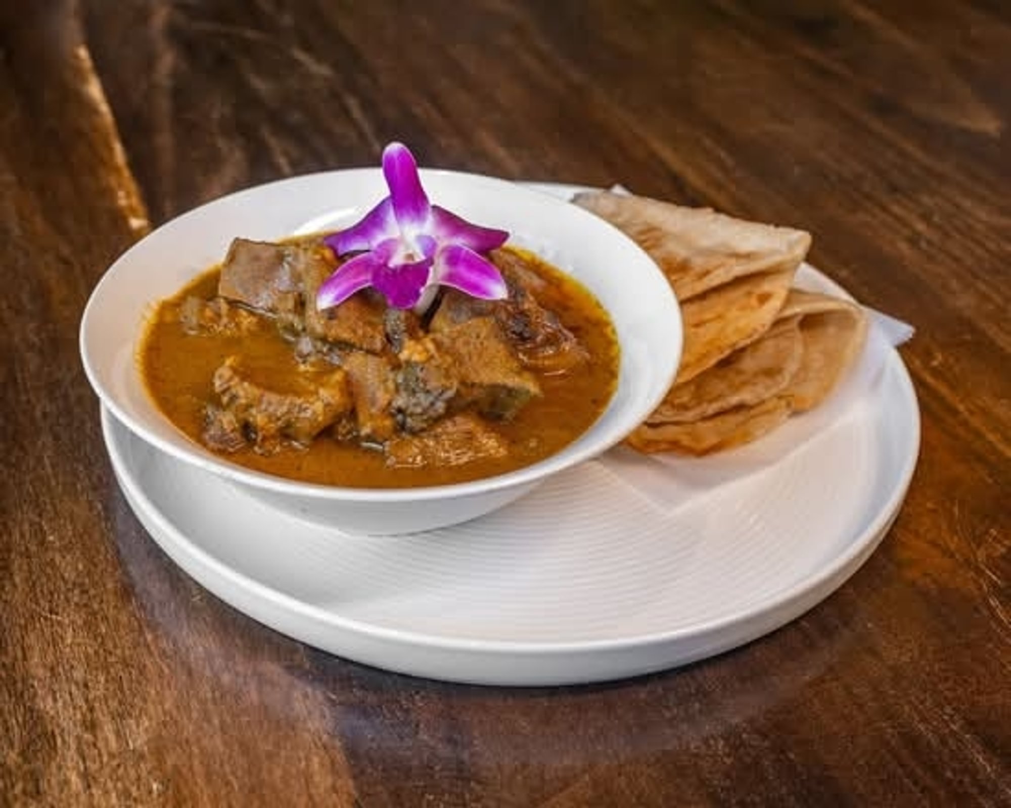 Curry Goat Roti