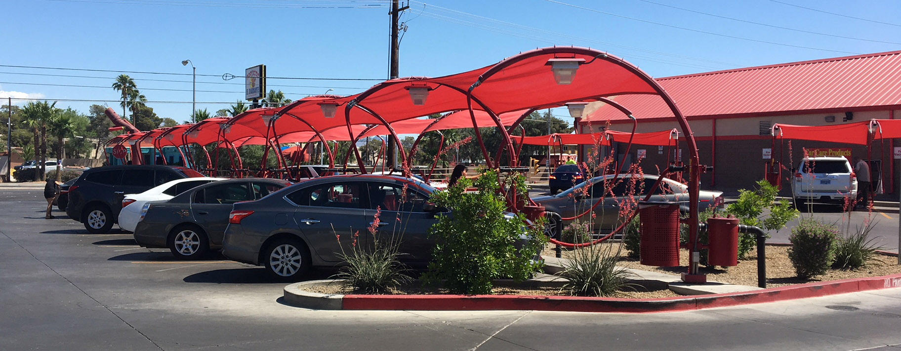 Upper Image Car Wash Photo