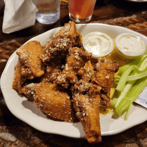 Garlic Parm Wings