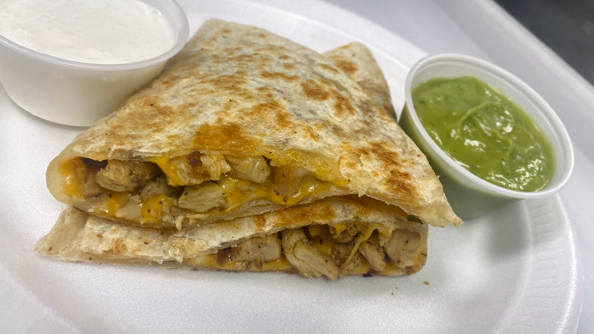 Pollo Asado Quesadilla