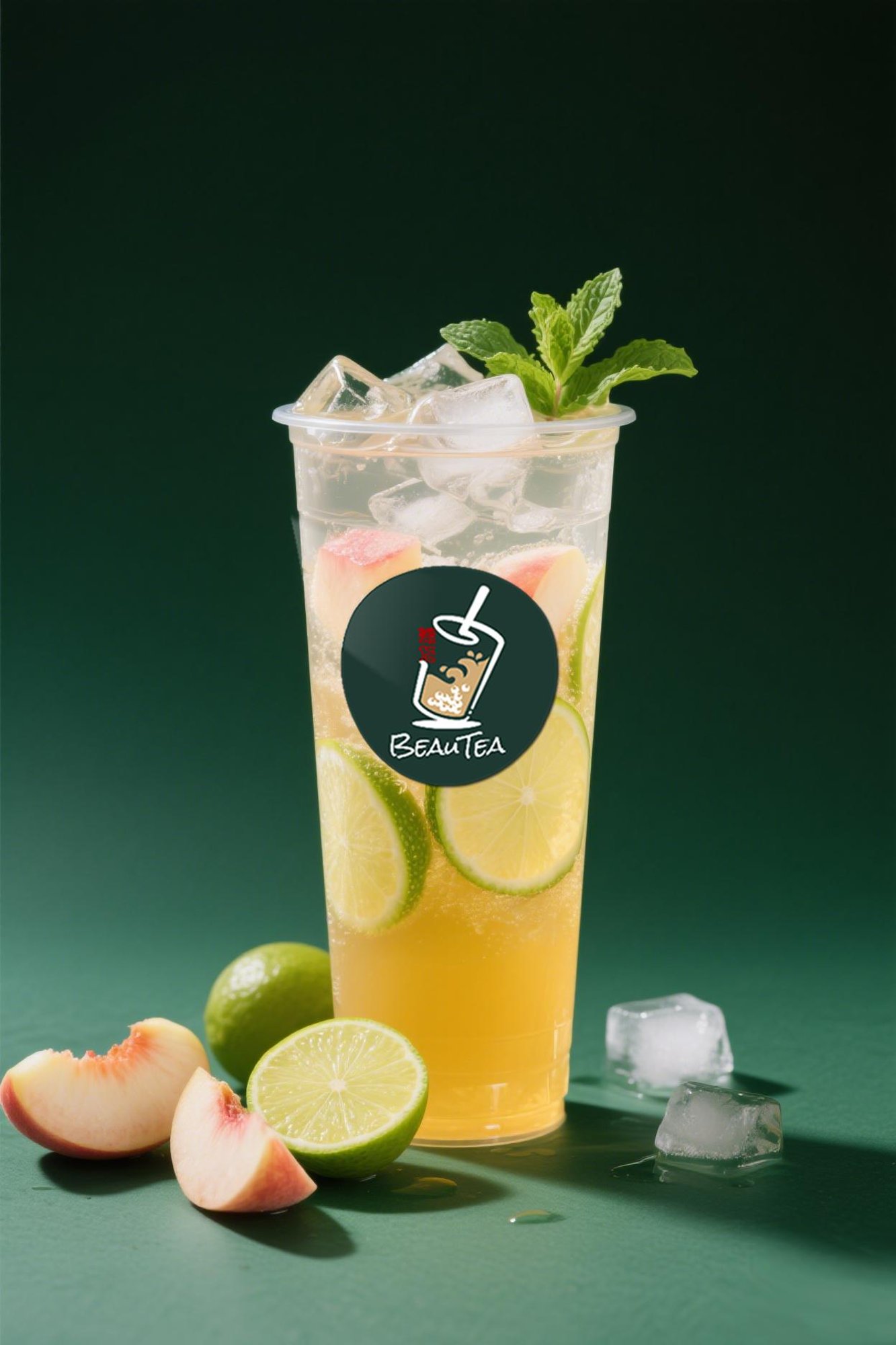 White Peach Mojito
