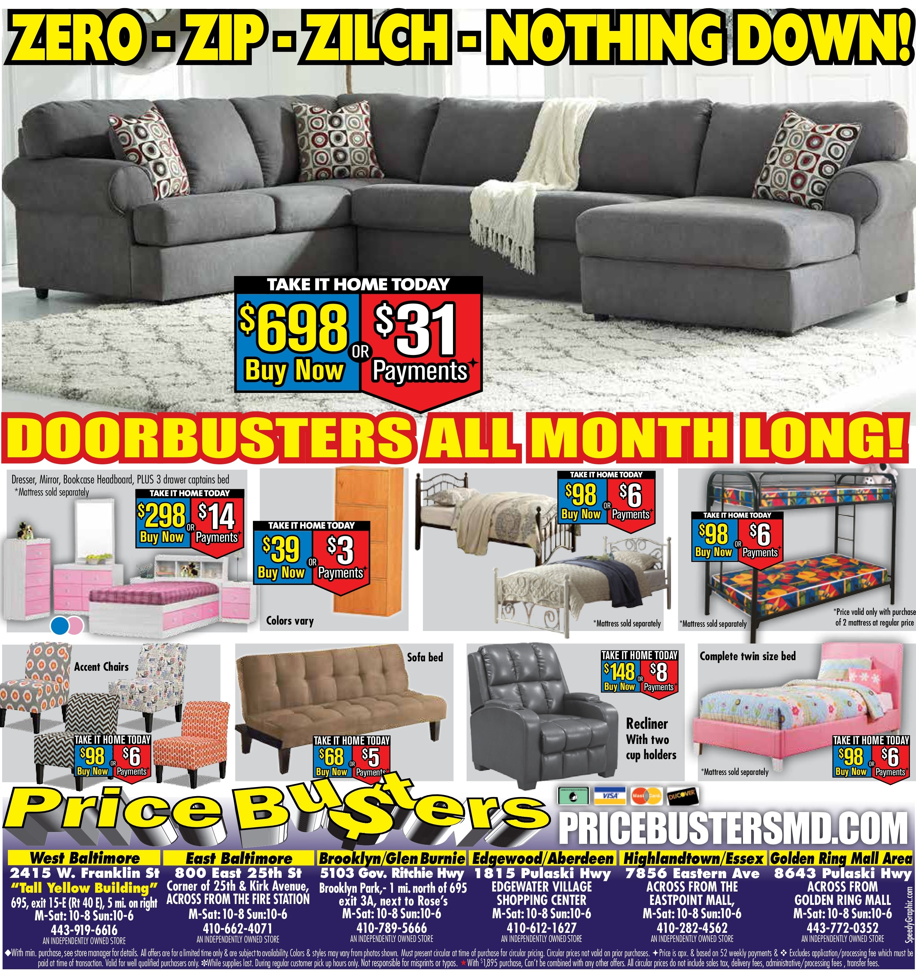 price buster furniture