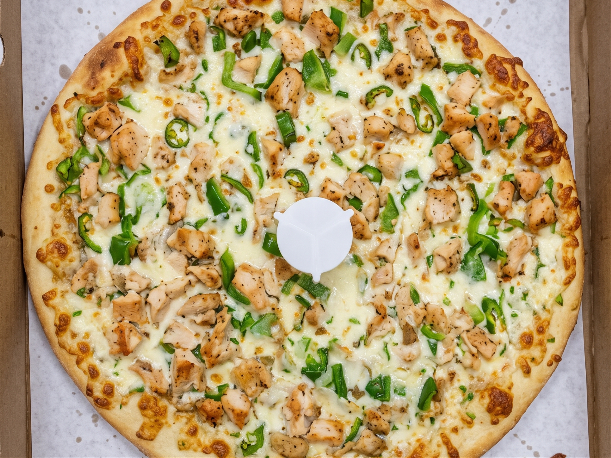 Med Chicken Pizza