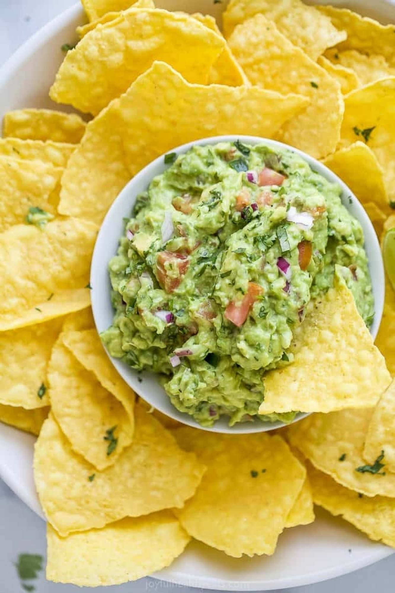 Chips and guacamole