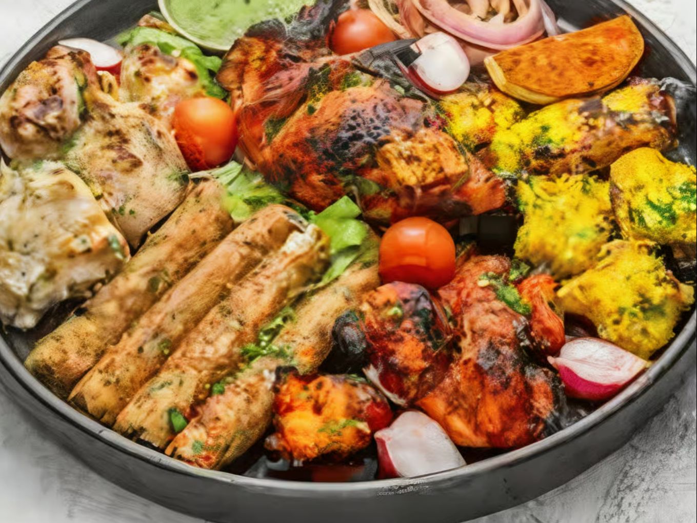 4. Tandoori Mixed Grill
