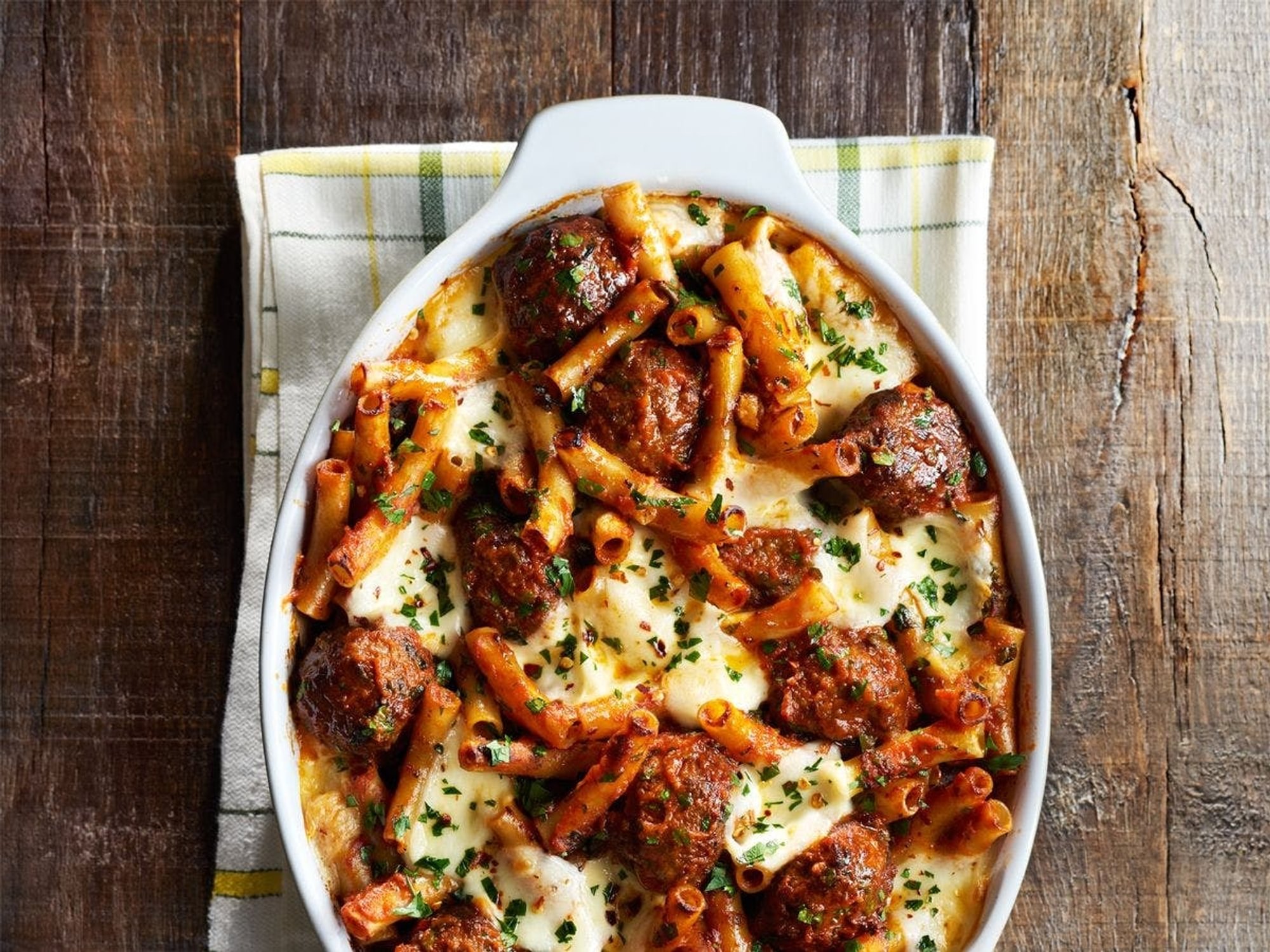 Ziti with Meatballs