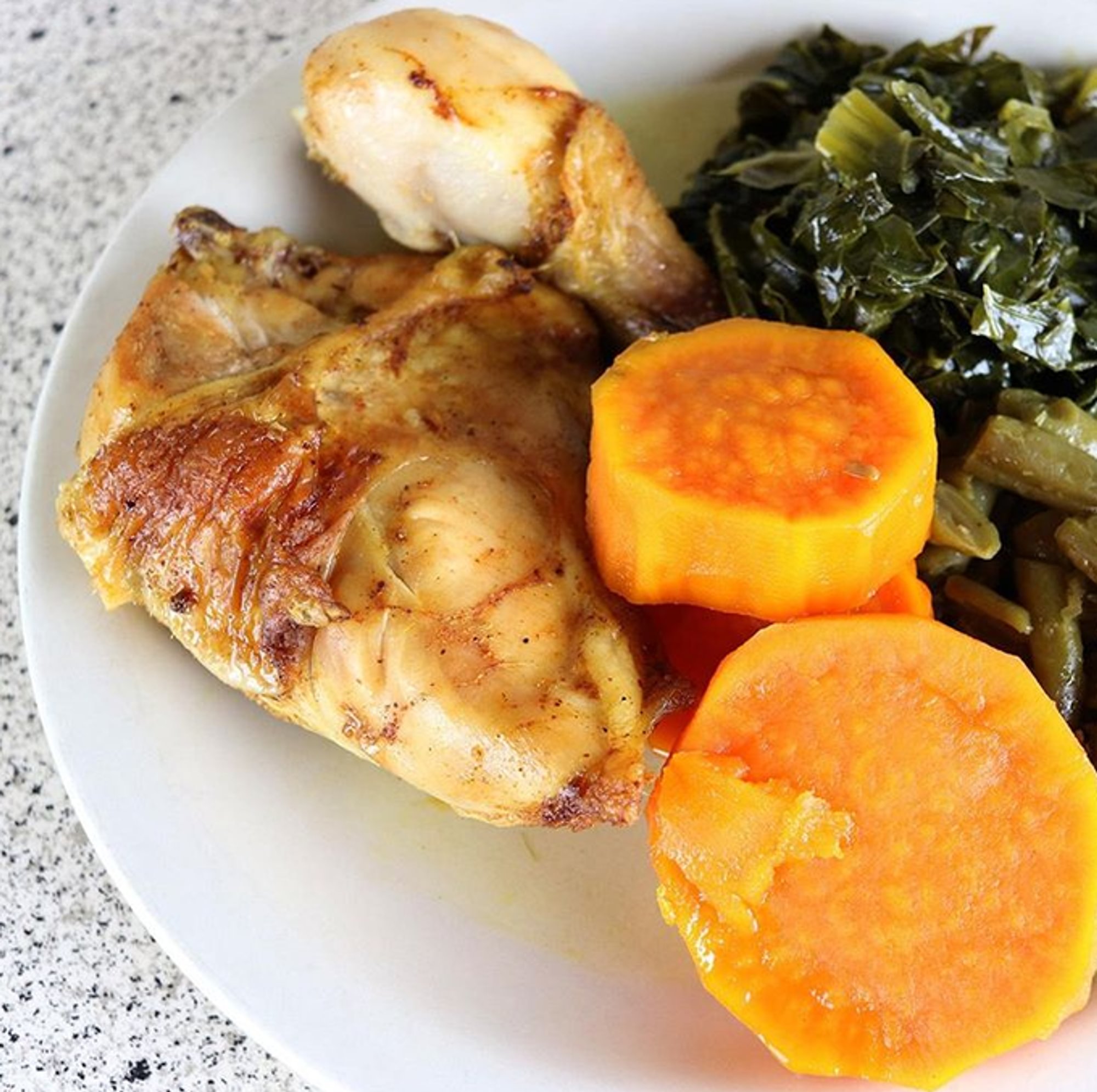 Baked Chicken w/3 sides