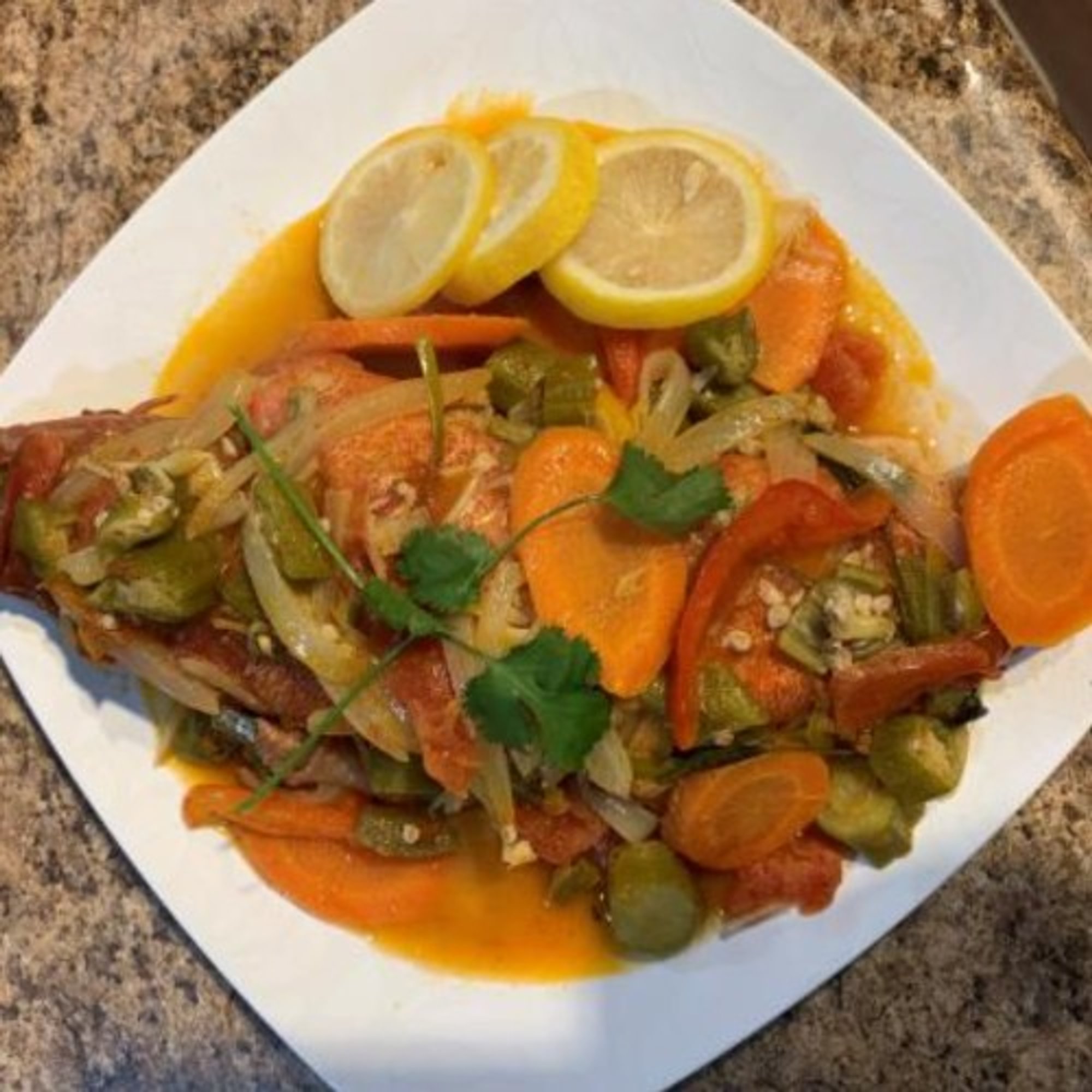 Steamed Snapper