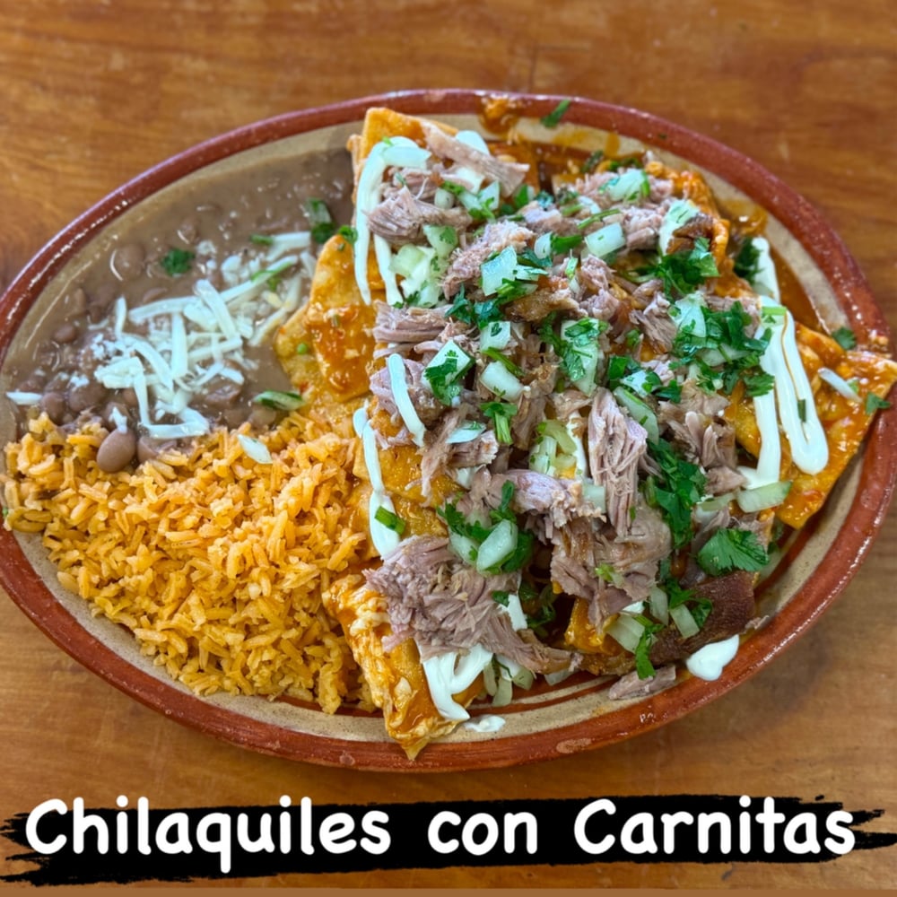 Chilaquiles Carnitas