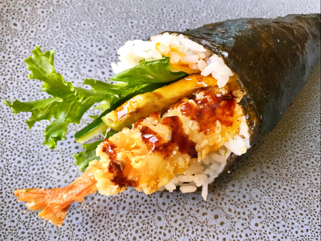Shrimp Tempura Handroll