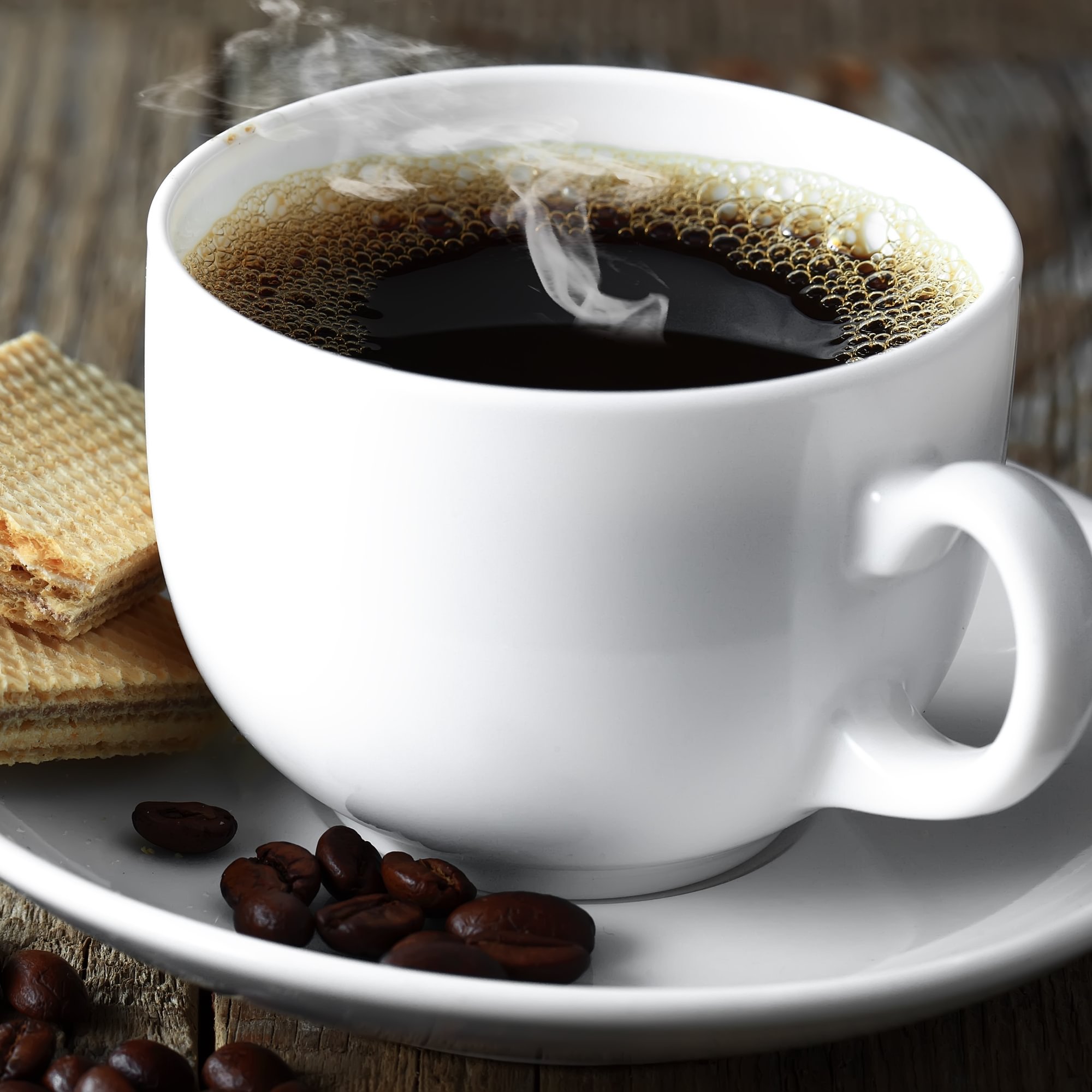 Black Drip Hot Coffee