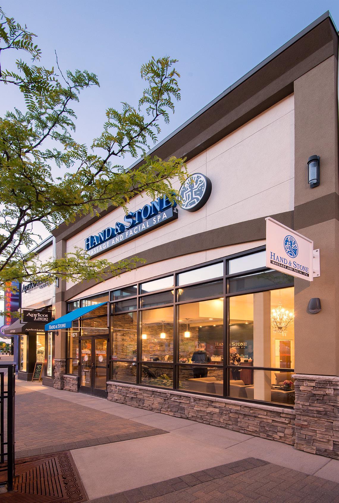 Hand and Stone Massage and Facial Spa Logo