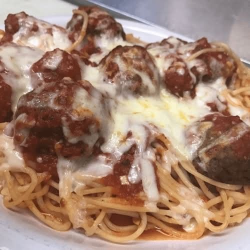 KIDS SPAGHETTI WITH MEATBALL