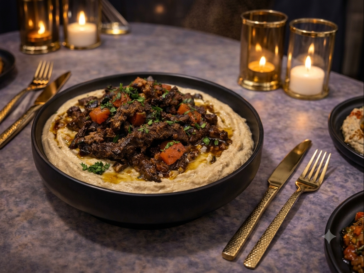 Shawarma Hummus