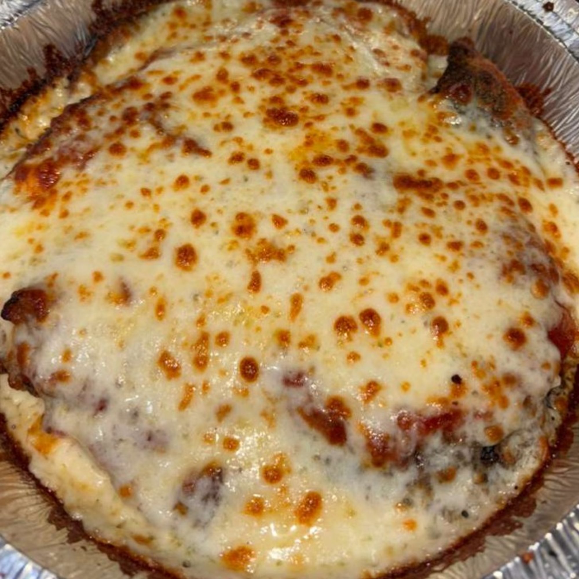 Egg Plant Parmesan with Meat