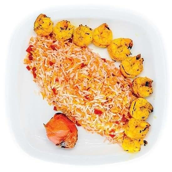 Shrimp kabob