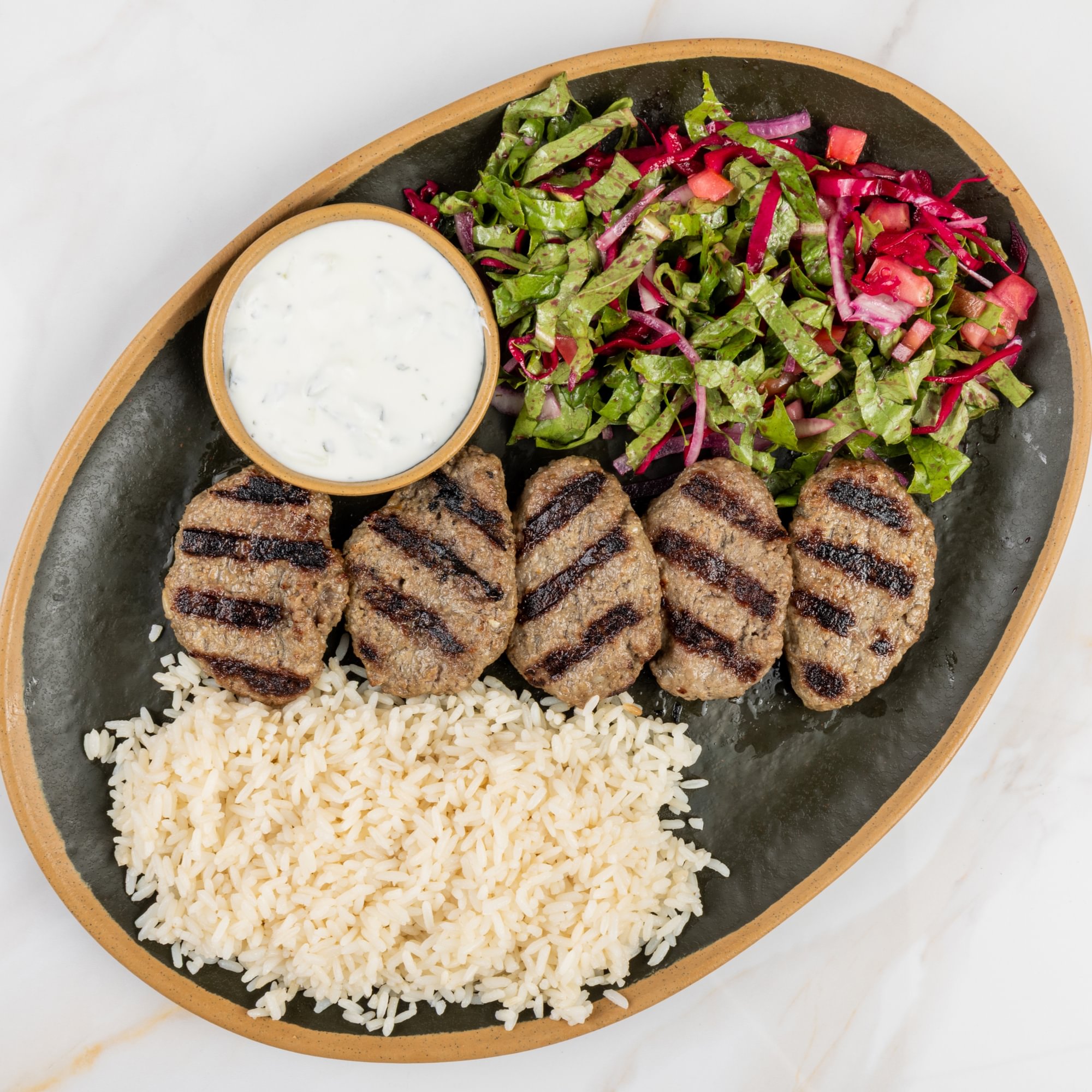 Kofte Meatballs Platter