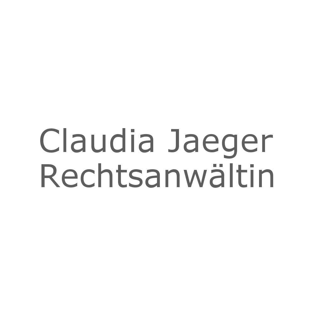 Logo von Rechtsanwältin Claudia Jäger