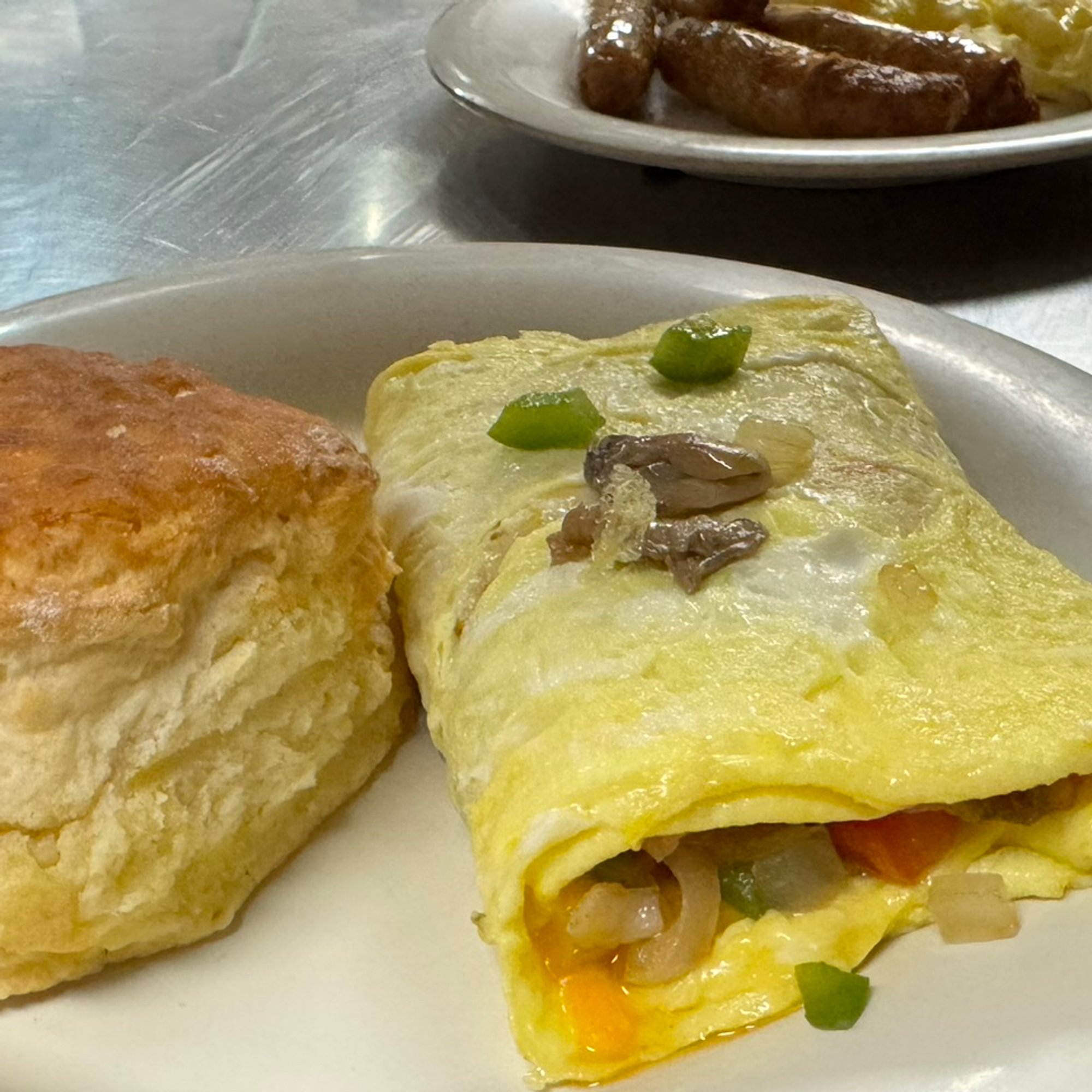 Fresh Veggie Omelet