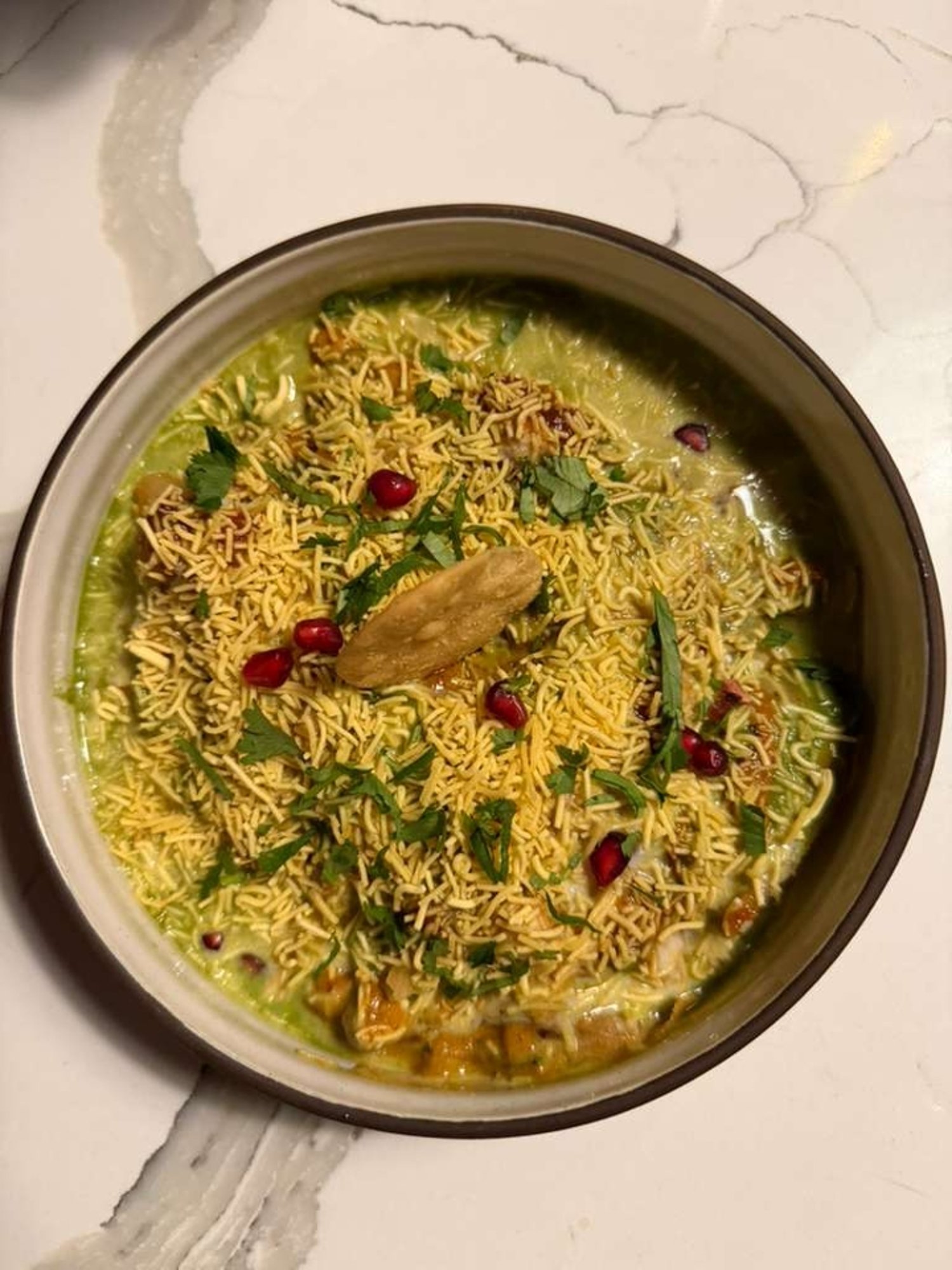 Samosa Chaat (v, d)