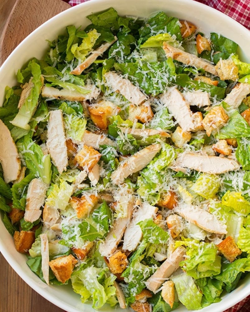 Grilled Chicken Caesar Salad