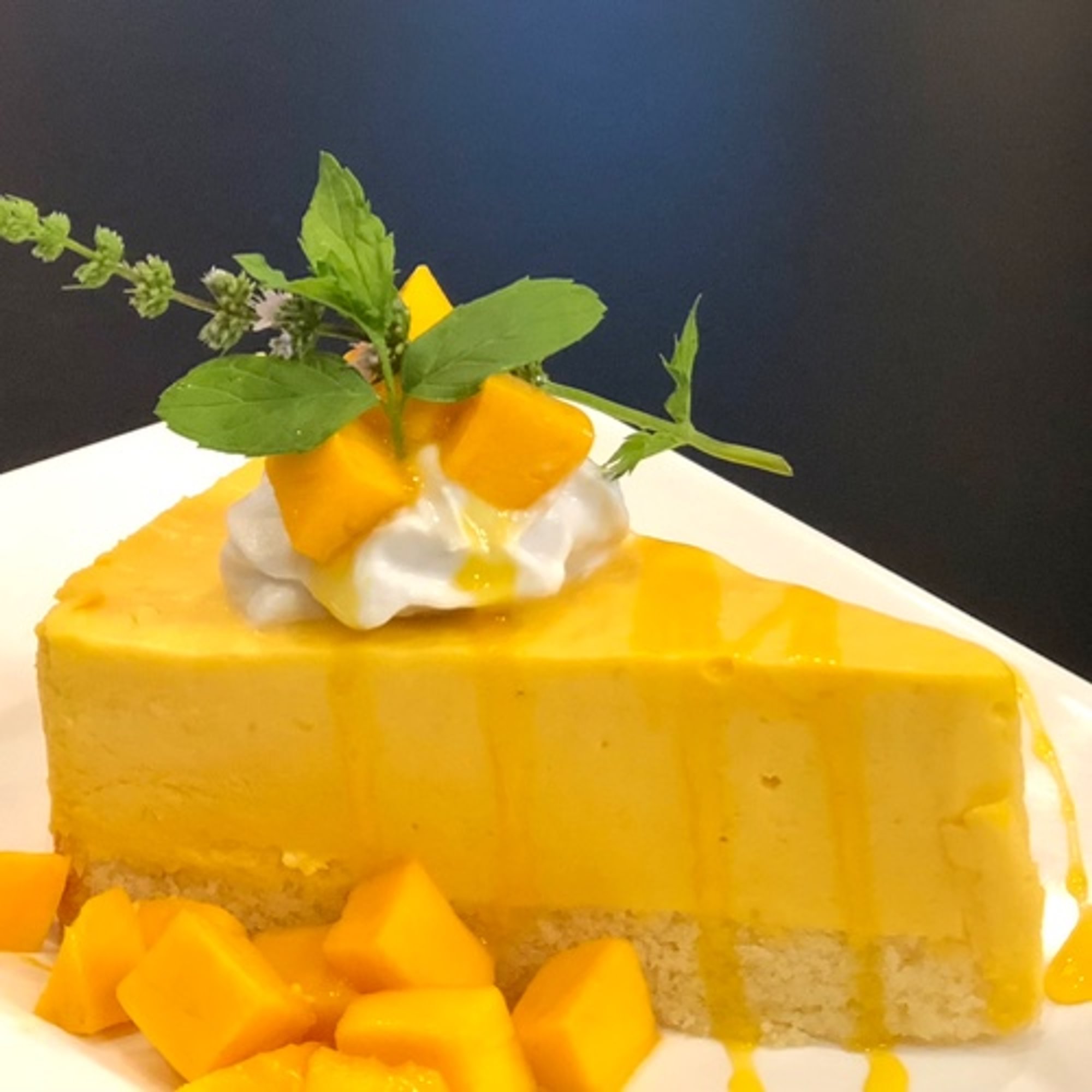 Mango Mousse Cake