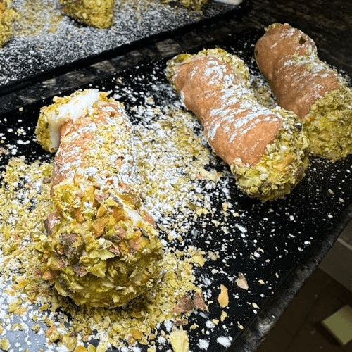 Pistachio Cannoli