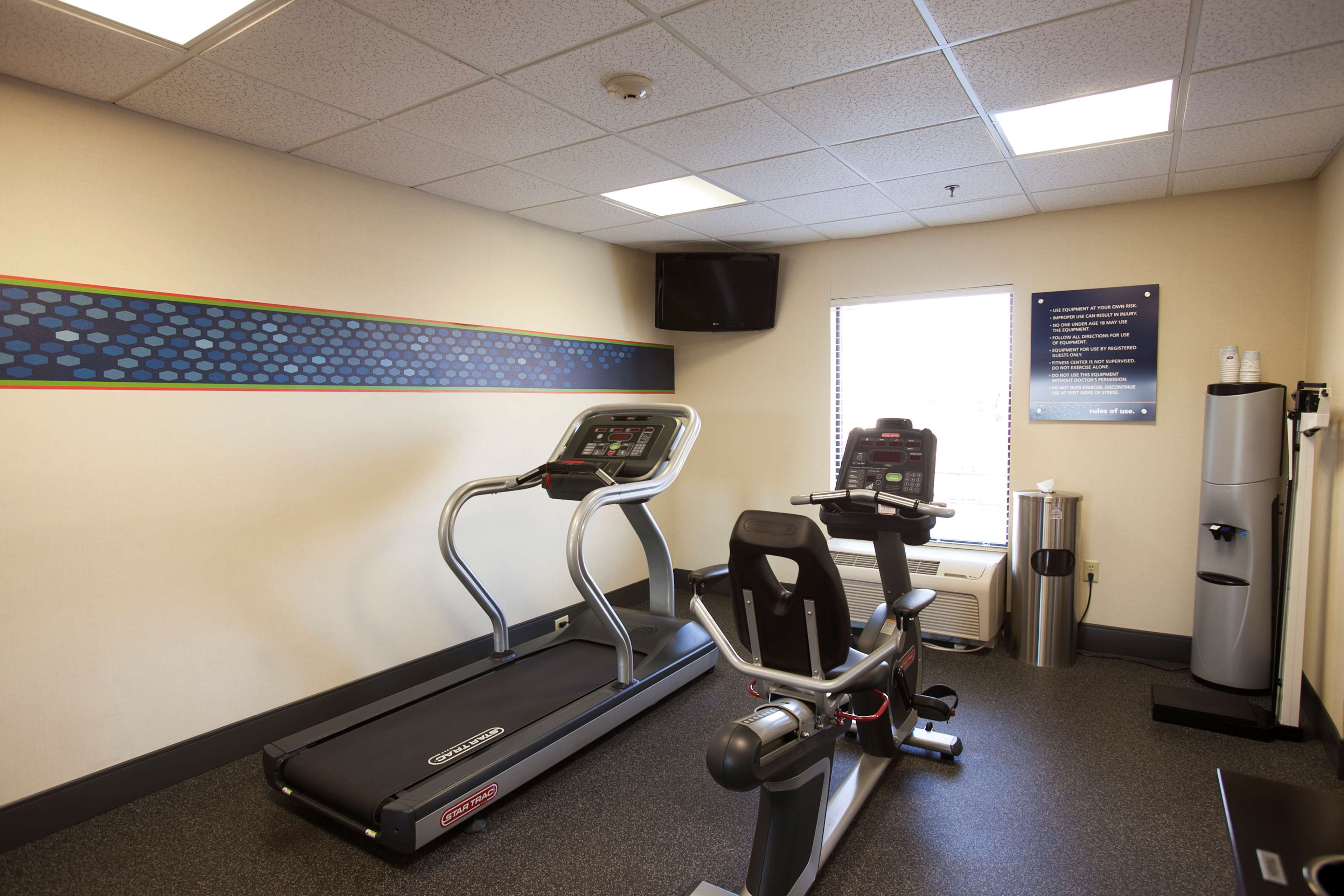 Health club  fitness center  gym