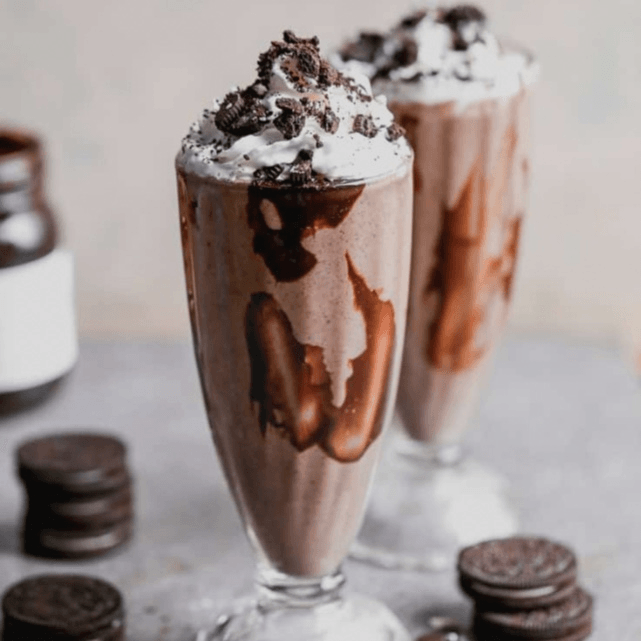 Regular Oreo shake