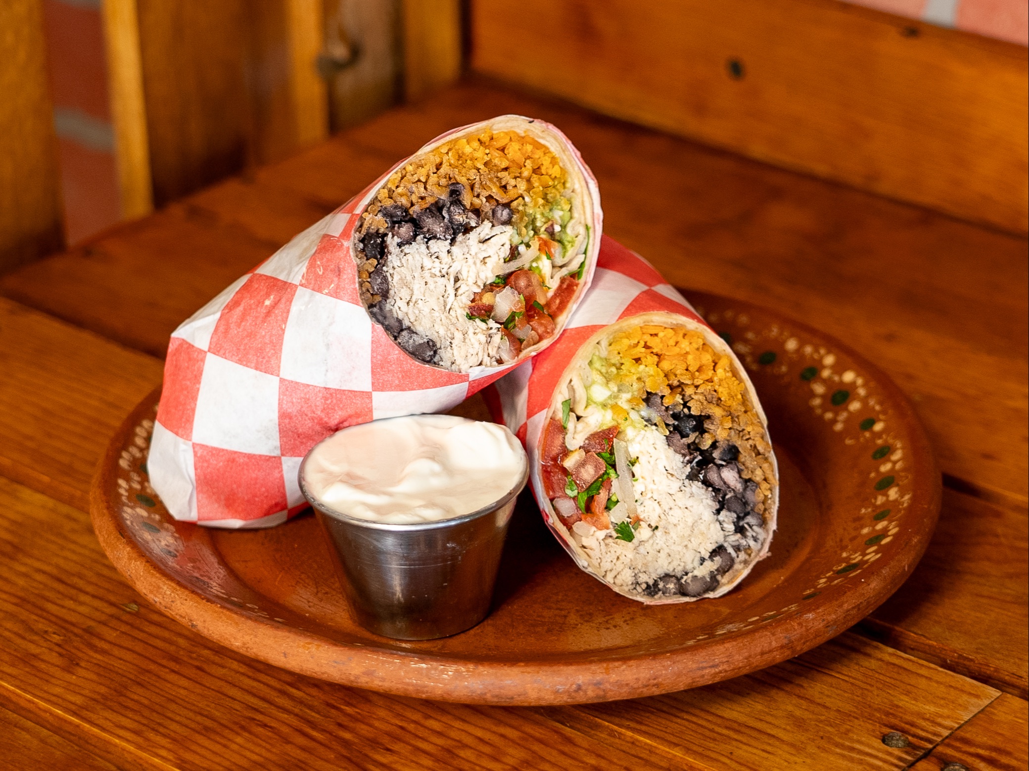 Poblano Burrito