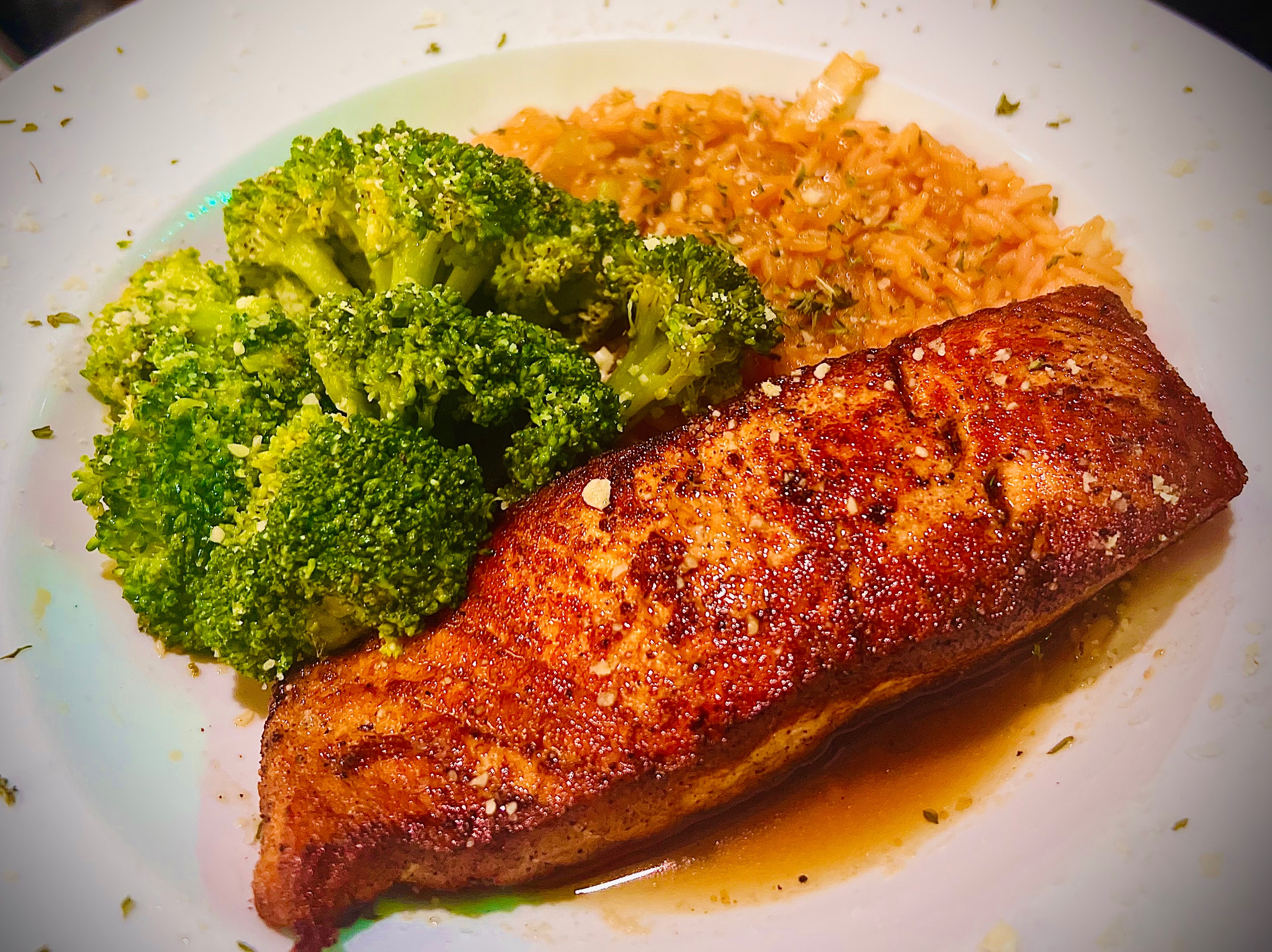 Salmon Fillet Dinner
