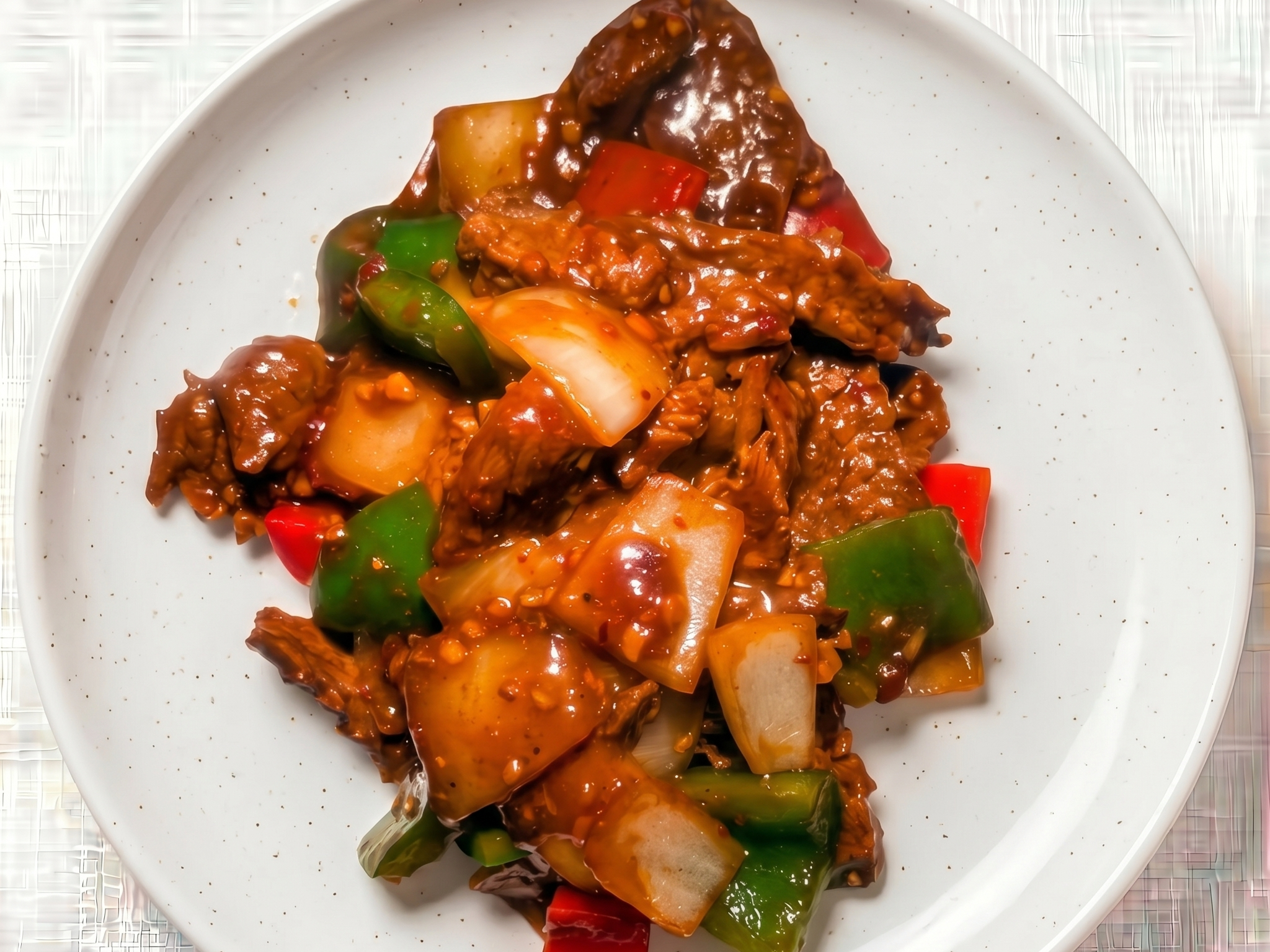 Pepper Steak With Onion