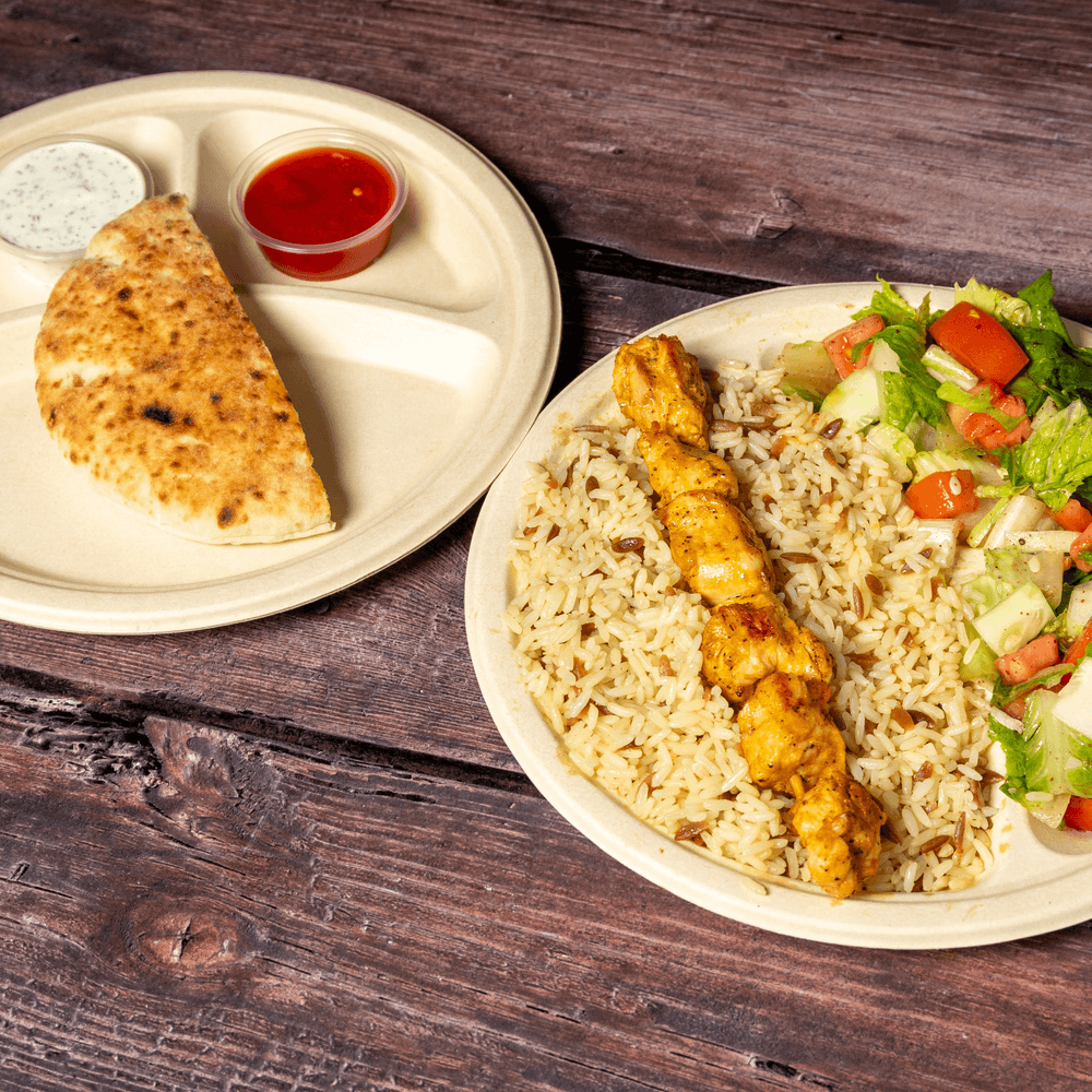 Regular Chicken Shish Kebab Platter