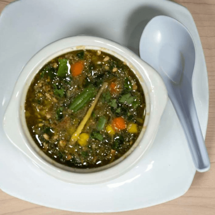 Veg Man Chow Soup